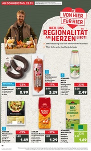 Kaufland Prospekt - Regionale Angebote ab 21.01.
