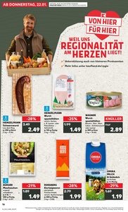 Kaufland Prospekt - Regionale Angebote ab 21.01.