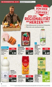 Kaufland Prospekt - Regionale Angebote ab 21.01.