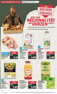 Kaufland Prospekt - Regionale Angebote ab 21.01.