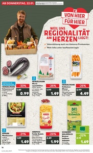 Kaufland Prospekt - Regionale Angebote ab 21.01.