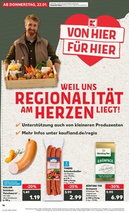 Kaufland Prospekt - Regionale Angebote ab 21.01.