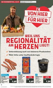 Kaufland Prospekt - Regionale Angebote ab 21.01.