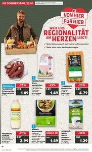 Kaufland Prospekt - Regionale Angebote ab 21.01.