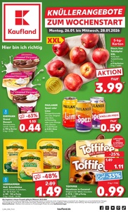 Kaufland Prospekt - Mo-Mi Angebote ab 26.01.