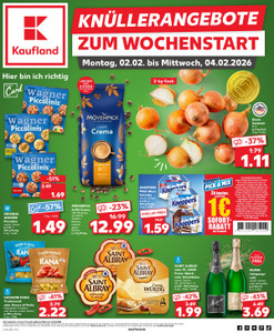 Kaufland Prospekt - Mo-Mi Angebote ab 02.02.