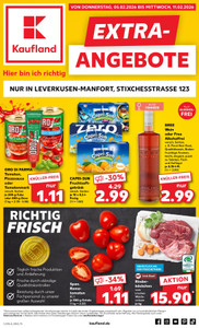Kaufland Prospekt - Extra Angebote ab 05.02. - Seite 1