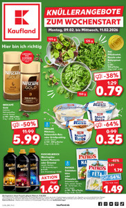 Kaufland Prospekt - Mo-Mi Angebote ab 09.02. - Seite 1
