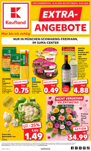 Kaufland Prospekt - Extra Angebote ab 12.02.