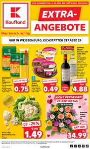 Kaufland Prospekt - Extra Angebote ab 12.02.