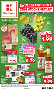 Kaufland Prospekt - Mo-Mi Angebote ab 16.02. - Seite 1