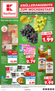 Kaufland Prospekt - Mo-Mi Angebote ab 16.02. - Seite 1