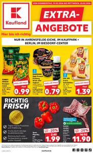 Kaufland Prospekt - Extra Angebote ab 19.02. - Seite 1