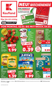 Kaufland Prospekt - Mo-Mi Angebote ab 02.03.