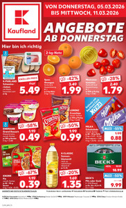 Kaufland Prospekt - Angebote ab 05.03. - Seite 1