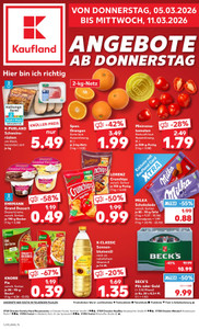 Kaufland Prospekt - Angebote ab 05.03.