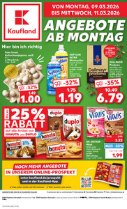 Kaufland Prospekt - Mo-Mi Angebote ab 05.03.