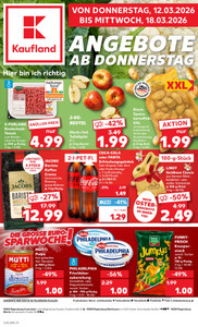 Kaufland Prospekt - Mo-Mi Angebote ab 05.03.
