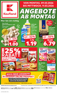Kaufland Prospekt - Mo-Mi Angebote ab 05.03.