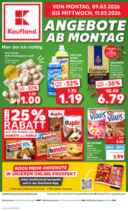 Kaufland Prospekt - Mo-Mi Angebote ab 05.03.