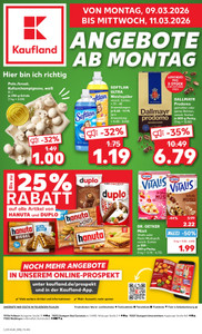 Kaufland Prospekt - Mo-Mi Angebote ab 05.03. - Seite 1