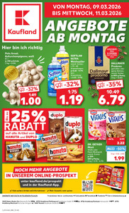 Kaufland Prospekt - Mo-Mi Angebote ab 05.03.
