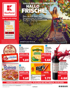 Kaufland Prospekt - Mo-Mi Angebote ab 23.03.