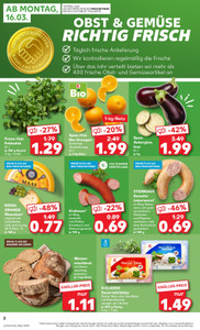 Kaufland Prospekt - Mo-Mi Angebote ab 23.03. - Seite 2