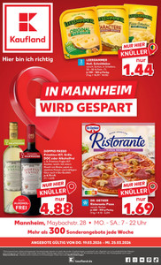 Kaufland Prospekt - Mo-Mi Angebote ab 16.03.