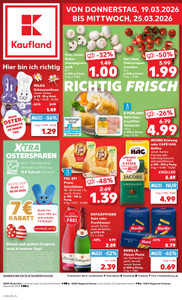 Kaufland Prospekt - Angebote ab 19.03.