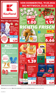 Kaufland Prospekt - Angebote ab 19.03.