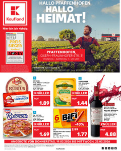 Kaufland Prospekt - Angebote ab 19.03.