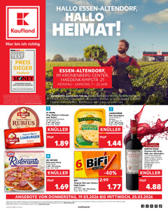 Kaufland Prospekt - Angebote ab 19.03. - Seite 1