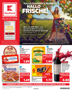Kaufland Prospekt - Angebote ab 19.03.