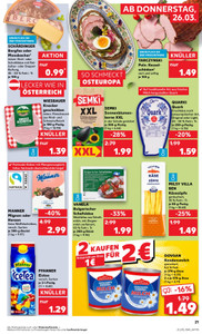 Kaufland Prospekt - Mo-Mi Angebote ab 23.03.