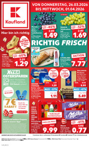 Kaufland Prospekt - Angebote ab 26.03.