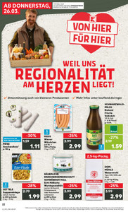 Kaufland Prospekt - Angebote ab 26.03.