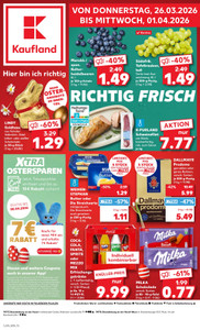 Kaufland Prospekt - Angebote ab 26.03.