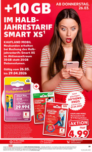 Kaufland Prospekt - Angebote ab 26.03.