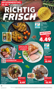Kaufland Prospekt - Angebote ab 26.03.