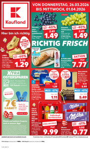 Kaufland Prospekt - Angebote ab 26.03.