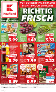 Kaufland Prospekt - Angebote ab 02.04. - Seite 1