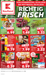 Kaufland Prospekt - Angebote ab 02.04. - Seite 1