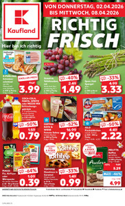 Kaufland Prospekt - Angebote ab 02.04. - Seite 1
