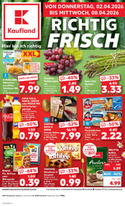 Kaufland Prospekt - Angebote ab 02.04. - Seite 1