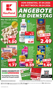 Kaufland Prospekt - Di-Mi Angebote ab 07.04.