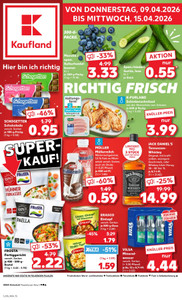 Kaufland Prospekt - Angebote ab 09.04.