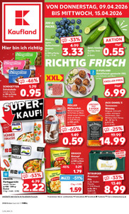 Kaufland Prospekt - Angebote ab 09.04.