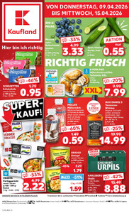 Kaufland Prospekt - Angebote ab 09.04.