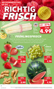 Kaufland Prospekt - Angebote ab 09.04. - Seite 2